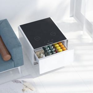 Entertaining Speaker Smart Furniture Modern Luxury Beer Bar Table with Cooling