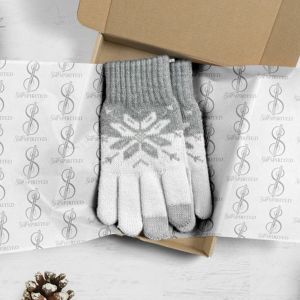 Recycled 17g 50*75cm Patterned Tissue Paper Wrapping Clothes Wine