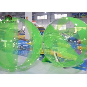 Mixed-color 2m Diameter Customized PVC Wak On Water Ball For Water Park