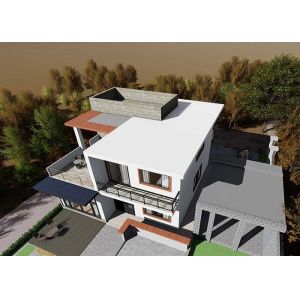 New Zealand Standard Prefabricated Light Steel Frame House Luxury Villa