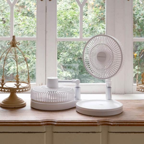 Quality 10M Remote Controlled Portable Foldable Fan Less Than 40dB Noise wholesale