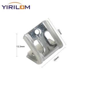 OEM Rustless Sofa Hardware Accessories 5 Holes Metal Zigzag Spring Clips