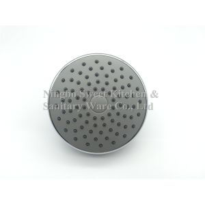 ABS plastic material round chrome plating shower head top shower rain shower