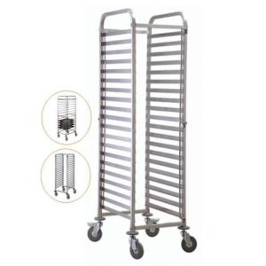 RK Bakeware China-Sinlge Oven Rack 610x750x1800 Baking Tray Bakery Trolley For