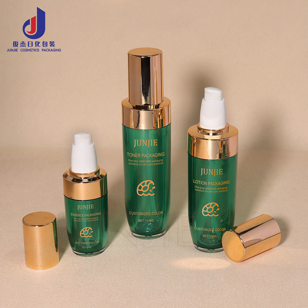 High Quality Factory Customized 120ml 100ml Plastic Bottles Jars with Closures