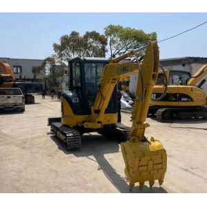 Japan 3tons of used small crawler environmental protection excavator digger