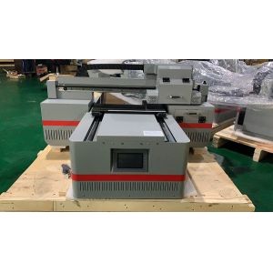 Small Format UV Flatbed Printer , 3pcs Head Uv Led Inkjet Printers