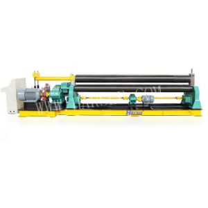 W11-6x2000 Mechanical Three Roller Symmetrical Plate Rolling Machine Bending