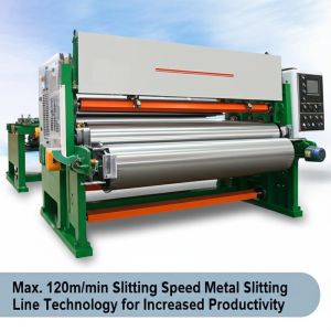 China Max. 120m/min Slitting Speed Metal Slitting Line Technology for Increased Productivity on sale