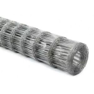 100g/M2 Zinc Coated Hinge Joint Fence , 1m High Galvanized Cattle Fence