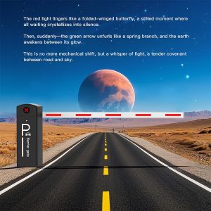 HCW Parking Barrier Gate with Adjustable Operation Speeds Cold-Rolled Steel