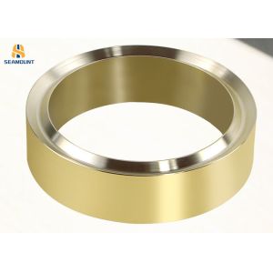 Lubricating Composite Copper Flanged Bronze Copper Bushing Stone Crusher Machine