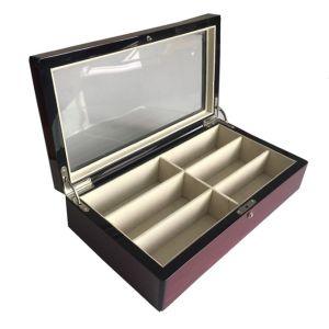 Customized Luxury Glasses Box Sunglasses Storage Case Decorative Wood Collection