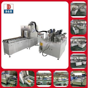 Vacuum Glue Potting Machine for Electronic Components in Manufacturing Plant