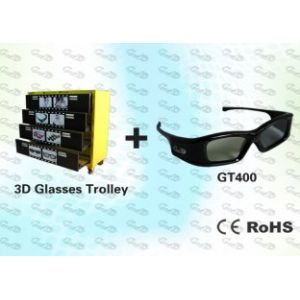 OEM 3D Package Black 3D Glasses with Trolley