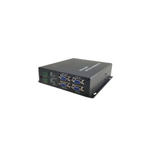4 CH1080P/60Hz VGA fiber Optic Converter /Uncompressed to Fiber Video Transmissi