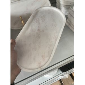 Rose Rainbow Marble Tray from France – Handcrafted Luxury for Timeless Elegance