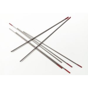 19.3g / Cm3 Thoriated Tungsten Electrode With Red Color Tig Welding Rod