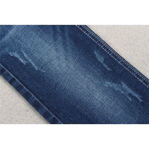 9.3 Oz Cotton Poly Spandex Stretch Denim Fabric For Trousers