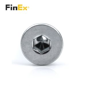 Metric Measurement System ZINC PLATED Hexagon Recessed Countersunk Socket Cap