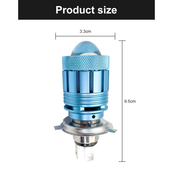 1600LM Motorcycle Auxiliary Driving Lights 5700K-6500K Auxiliary Driving Lamps