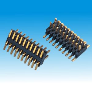 Buy cheap Dual Row PCB Header Connector , SMT Spacer Board To Board Pin Header 0.8*1.2mm from wholesalers