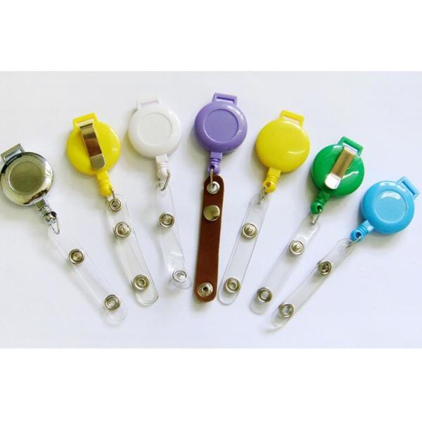 Quality Eco Friendly Carabiner Retractable Badge Holder With Abs Material wholesale