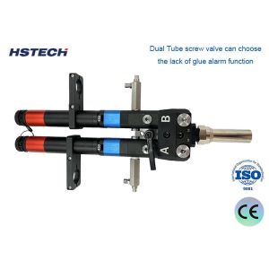 Customizable Dispensing Valve for Dual Tube Screw Glue Mixing