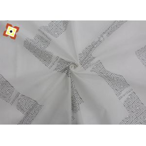 Polyester Pengji Mattress Protector Fabric Color Printed Warp Knitted