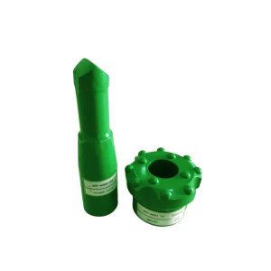 Green Color Forging Reaming Drill Bit R25 R28 R32 Hard Rock Tungsten Carbide
