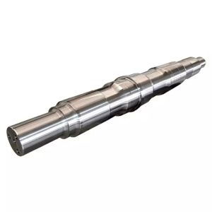 AAR Rear Wheel Axle with Carrier Hubs Assembled