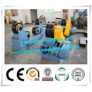 Durable Pressure Vessel Pipe Welding Rotator / Welding Turning Roll