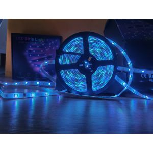 18lm RGB SMD5050 Adapter LED Strip Light Flexible 6W