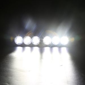 H Style 60W White Color 6pcs 10W CREE LED LIGHT BAR 6000K 10-30V Combo Beam