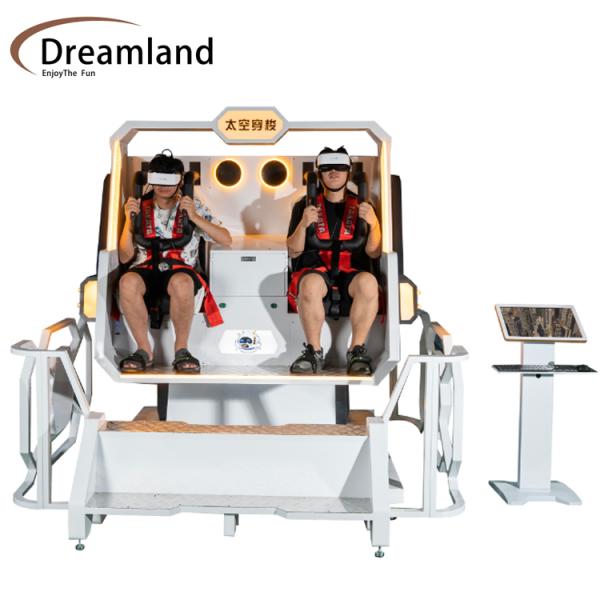 Quality Dreamland Exclusive Version Vitual Worlds VR Immersive 9D VR Virtual Reality Experience VR Panda Warrior with 720 Degree Rotation Simulator wholesale