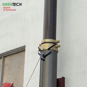 30m lockable pneumatic telescopic mast 300kg payloads-5.5m closed height-for