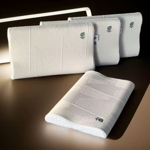 Customizable Contoured Memory Foam Pillow Healthy Skin Friendly Comfort