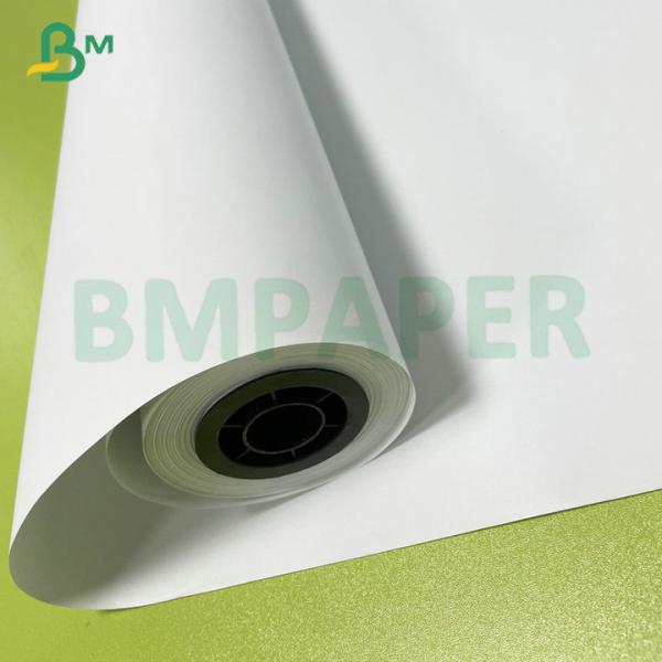 Wide Format Coated Matte Poster Paper Roll 100gsm 128gsm 140gsm For Inkjet Printing Wide Format Coated Matte Poster Paper Roll 100gsm 128gsm 140gsm For Inkjet Printing