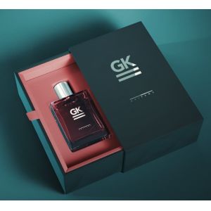 CMYK Printed Perfume Boxes Recycled Cardboard Gift Green Case