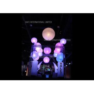 2m Vivid Hanging Inflatable 480W LED Balloon Lamp Full Printing For Party /