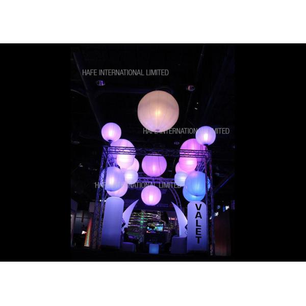2m Vivid Hanging Inflatable 480W LED Balloon Lamp Full Printing For Party /