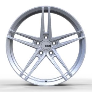 China OEM 5x112 Monoblock Wheels Silver 24 Inch Monoblock Rims on sale