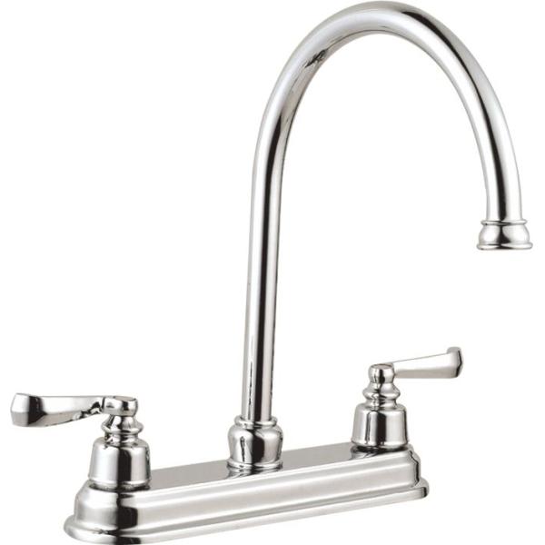 8'' Centerset Kitchen Sink Faucets Two Handles OEM ODM Quick Installation