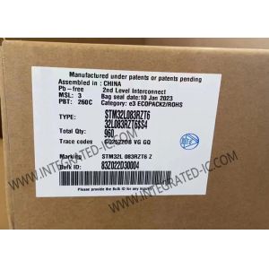 Cheap Microcontroller MCU STM32L083RZT6 192Kbytes Flash Ultra Low Power STM32L0 Performance MCU for sale