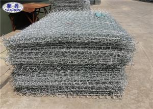 Cheap Woven Wire Mesh Stone Retaining Wall For Bridge Protection Weather Proof for sale
