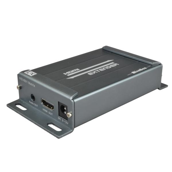 HSV891MATRIX UTP/STP Cat5/CAT5e/6 hdmi extender matrix 8*8 LAN INPUT Transfer to