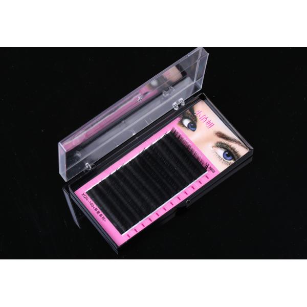 J B C D L Curl Synthetic Mink Eyelash Extensions , Individual Eyelash Extensions Private Label