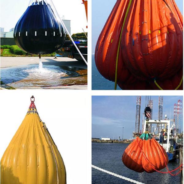 50t Load Testing Water Bags Weather Resistant Leak Proof Design Customizable Sizes