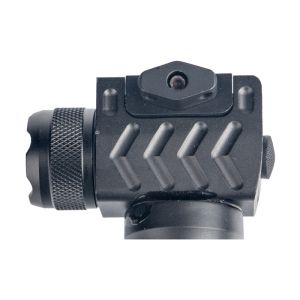 400 Lumen Tactical Rail Mount Flashlight White Beam Color Water Resistant