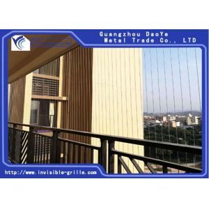 Cheap Highly Durable Invisible Ss Grill For Balcony Modern &amp; Beautiful Designs for sale